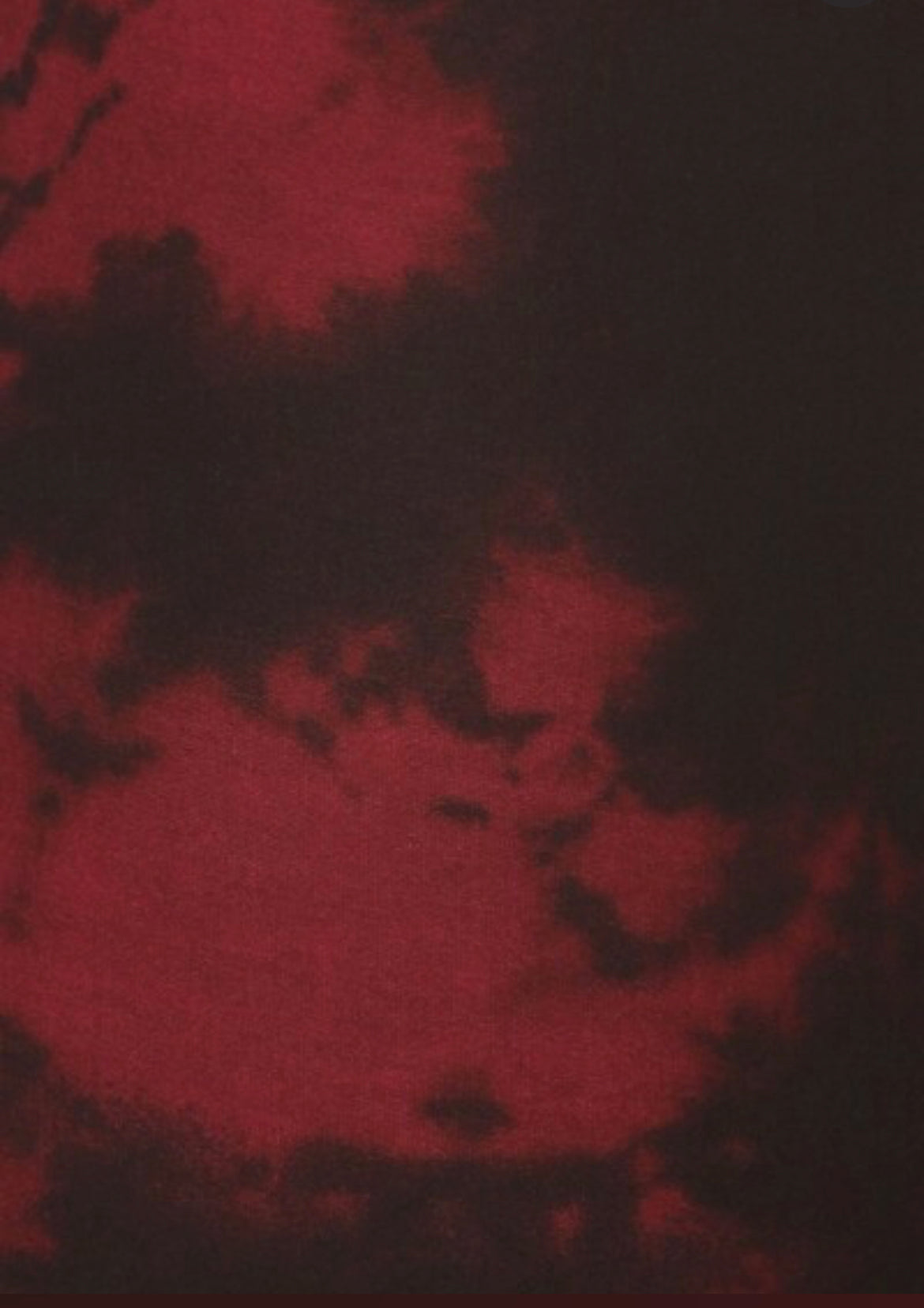 Buttery Soft Burgundy Tie Dye Biker Shorts - Large