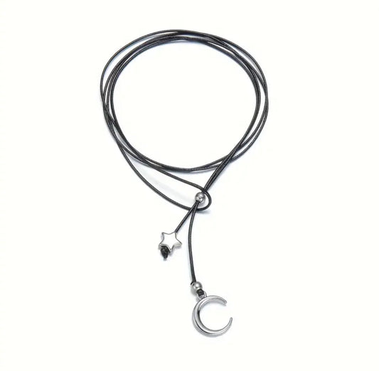 Star and Moon Vintage Anklet