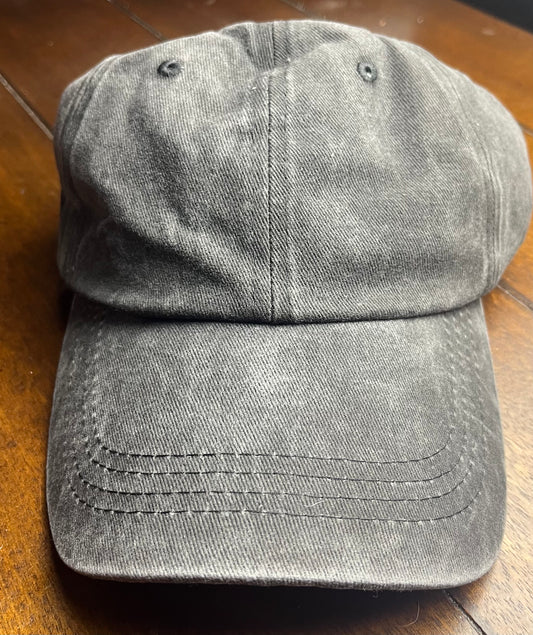 Charcoal Baseball Hat