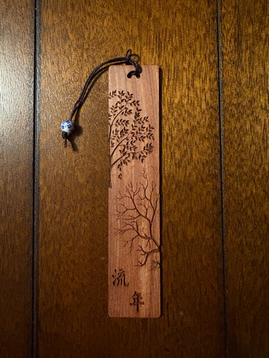 Mahogany Tree Bookmark Pattern #1