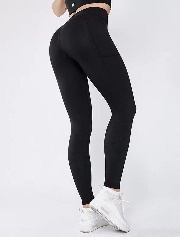 Athletic Leggings - Xcite Wear Black - Shear Xcitement Boutique
